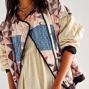FREE PEOPLE RUDY QUILTED BOMBER
